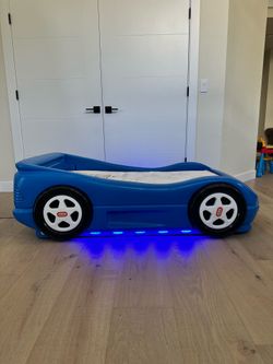 Little Tykes Blue Car Bed