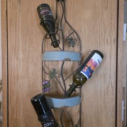 3 Bottle Hanging Wine Holder
