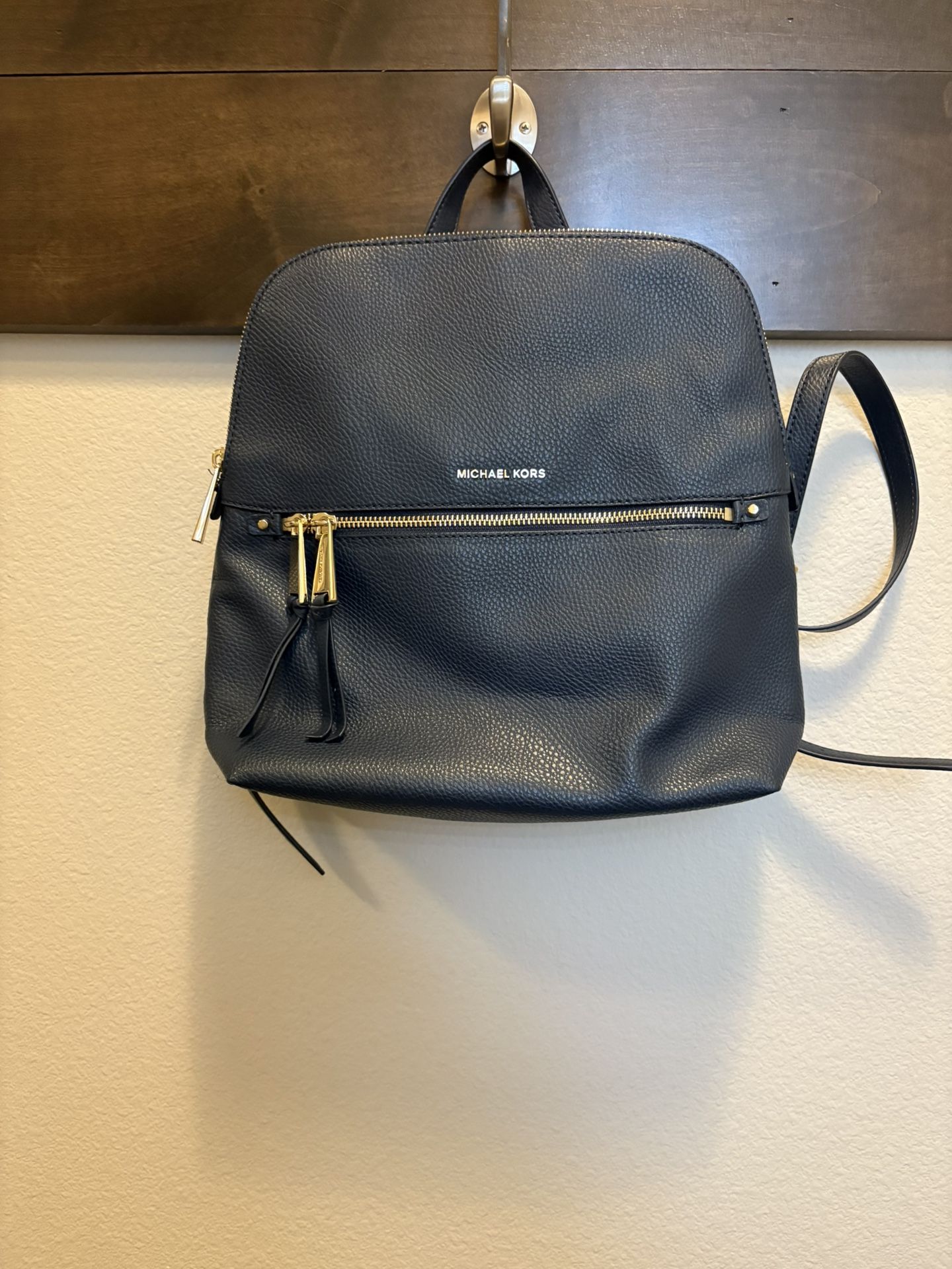 Michael Kors Leather Backpack 