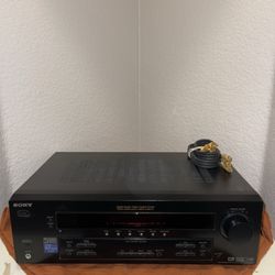 Sony STR-DE595 Dolby Digital 5.1 Surround Control Center Receiver NO REMOTE