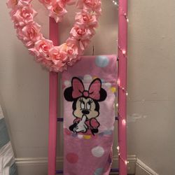Handmade Decorative Ladder For A Little Girls Bedroom
