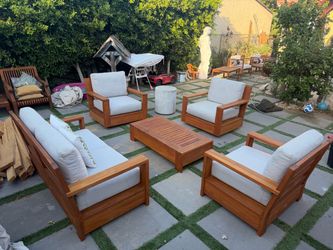 Safavieh solid teak set