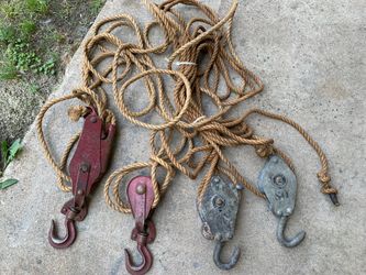 Pulley & rope
