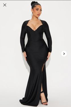 Black / blue/ or emerald green dresses