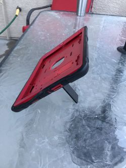 I Pad Case Red And Black