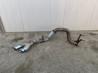 2018 6.7 Powerstroke tailpipe