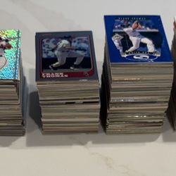 Huge Baseball Star Card Lot (1302 Cards) Only Stars-Rickey, Chipper, Frank Thomas, Bo, Kirby, Arod