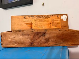 Wood box Vintage