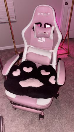 Gamer Chair AND Paw Cushion