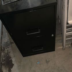 Two Drawer File Cabinet $20