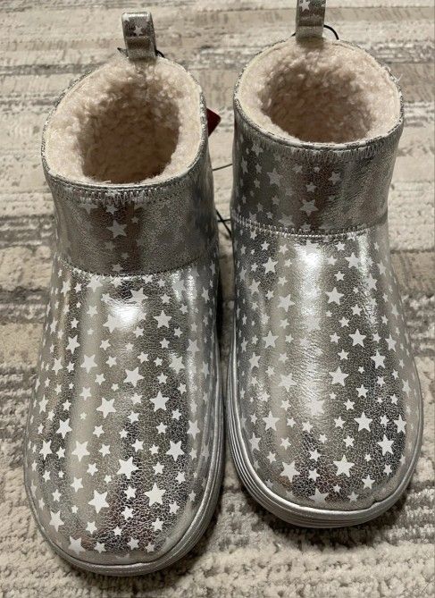 Roxy Silver Starry Winter Boots
