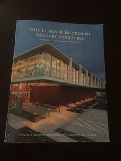 2015 Design of reinforced masonry structures