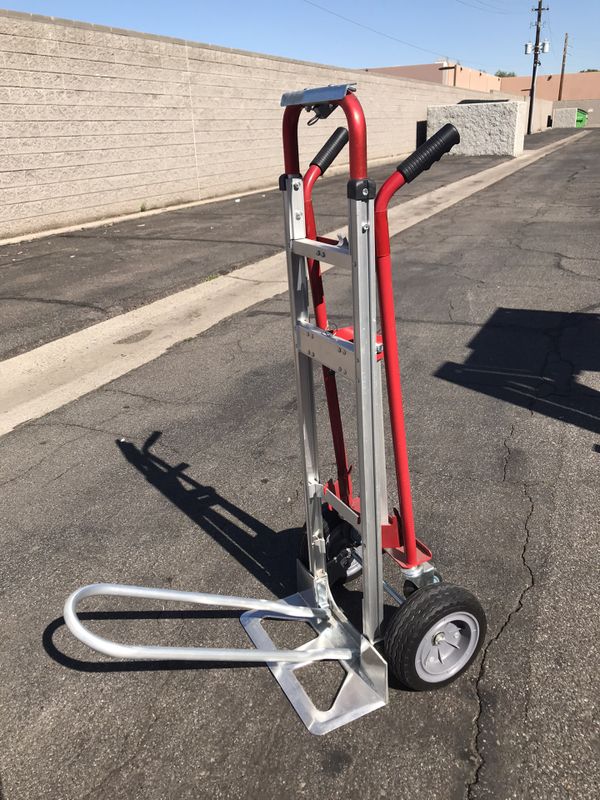 Milwaukee 1,000 lb. Capacity 4in1 Hand Truck dolly for