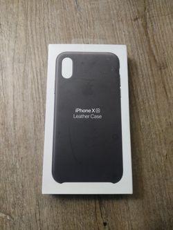 iPhone Xs Leather Case For Sale 