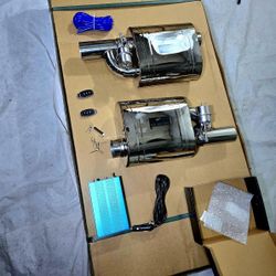 Valvetronic Style exhaust system Muffler universal w controller for BMW Dodge mustang Infiniti