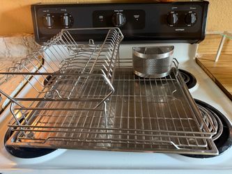 Stainless Steel Dish Drying Rack Set