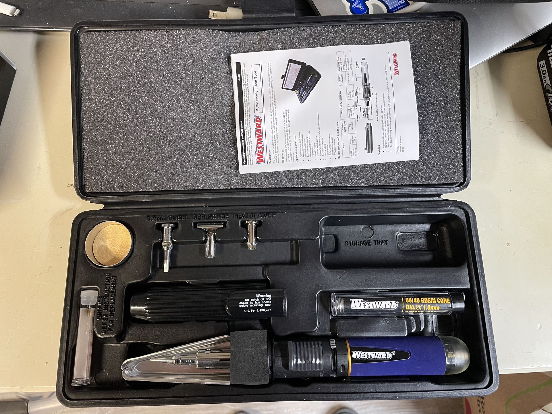 NEW- Westward, 4UZZ8, Soldering Iron Kit, 1000 F, 30-125 Watts