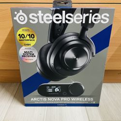 SteelSeries - Arctis Nova Pro Wireless Multi Gaming Headset - For  ( Pc,PS5/4, Switch ) Brand New 