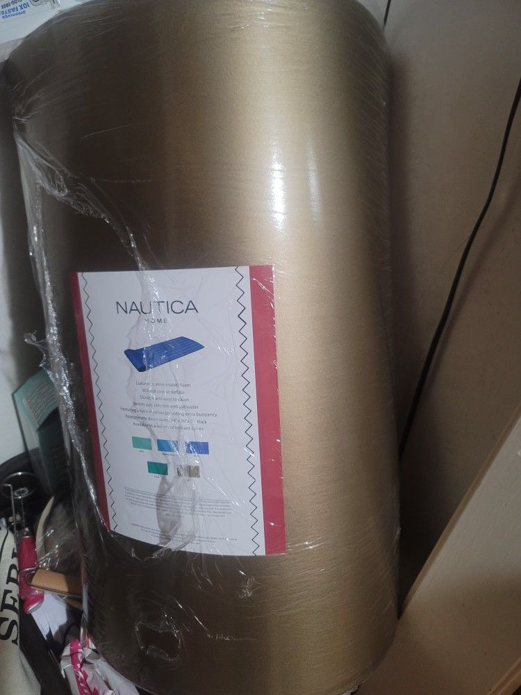 Luxurius vynil coated foam. Nautica