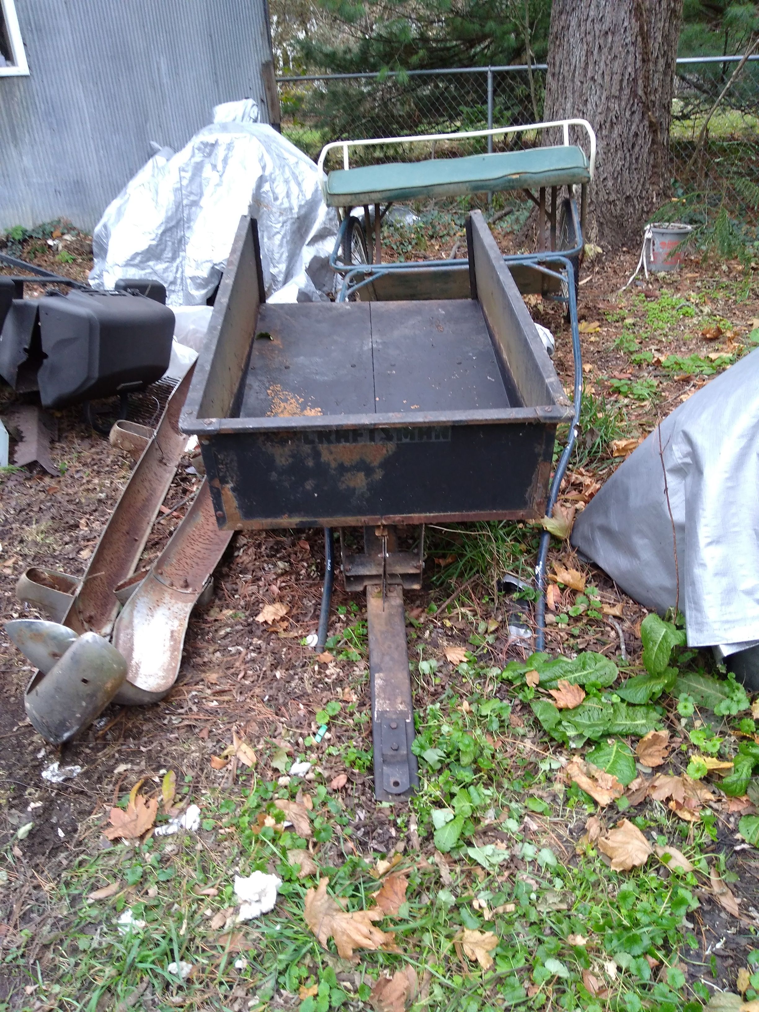 Lawn mower trailer