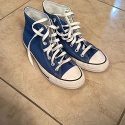Blue Converse 