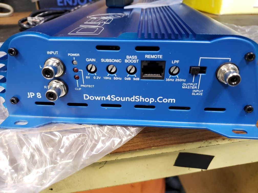 Down4Sound JP8 800+ wRMS Car Amplifier for Sale in Dallas, TX OfferUp