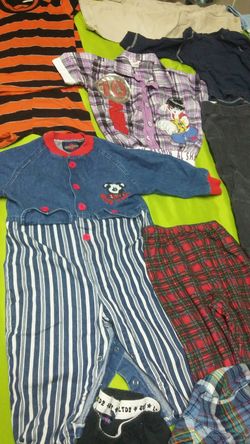 OVER 50 pieces of clean and ready to use baby clothes sizes start from newborn to 5 years old ALL $25 pick up only at Alvernon and Valencia