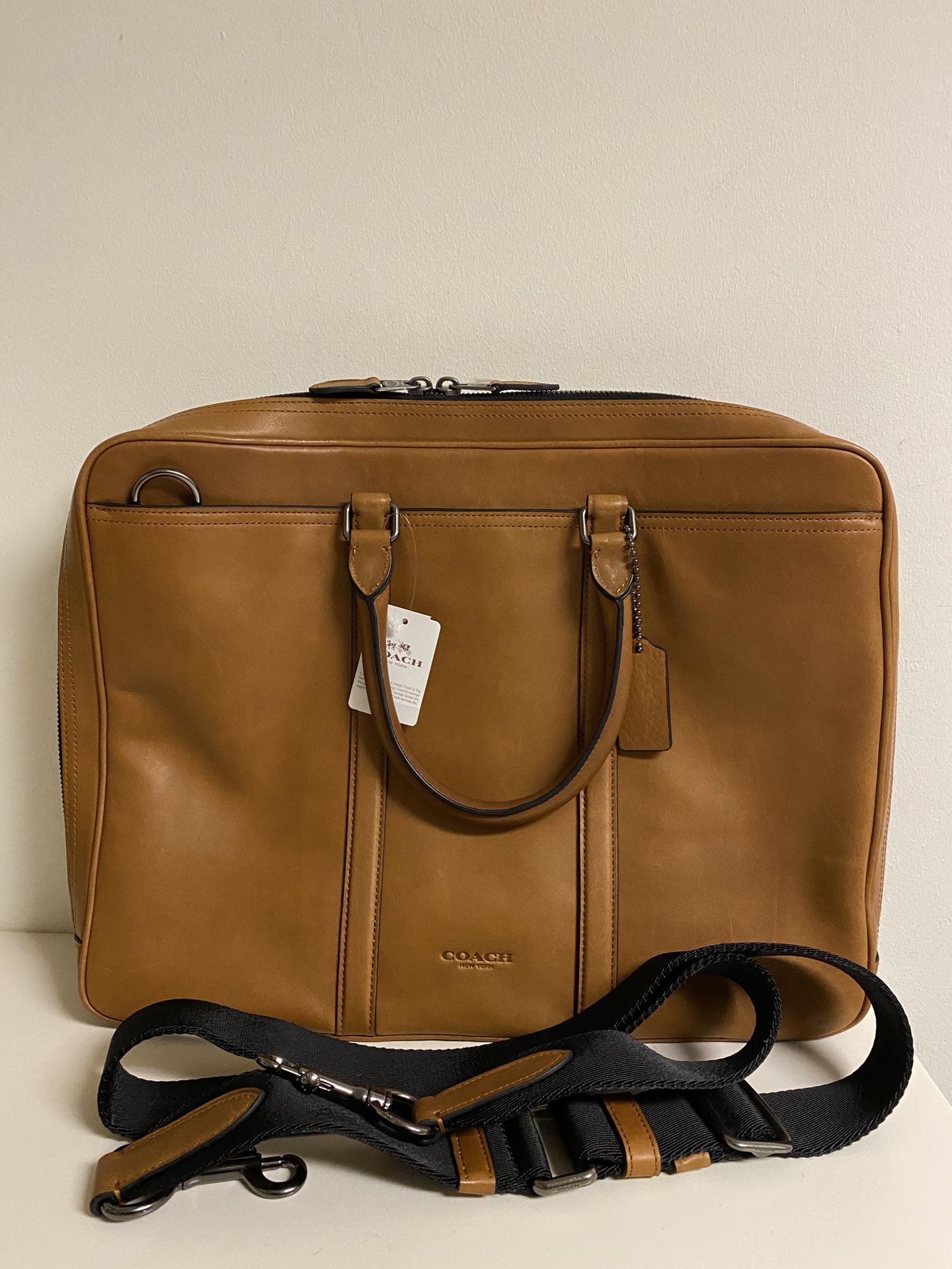 Coach Leather Briefcase For Men 