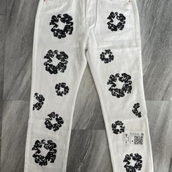 DENIM TEARS Wreath jeans 