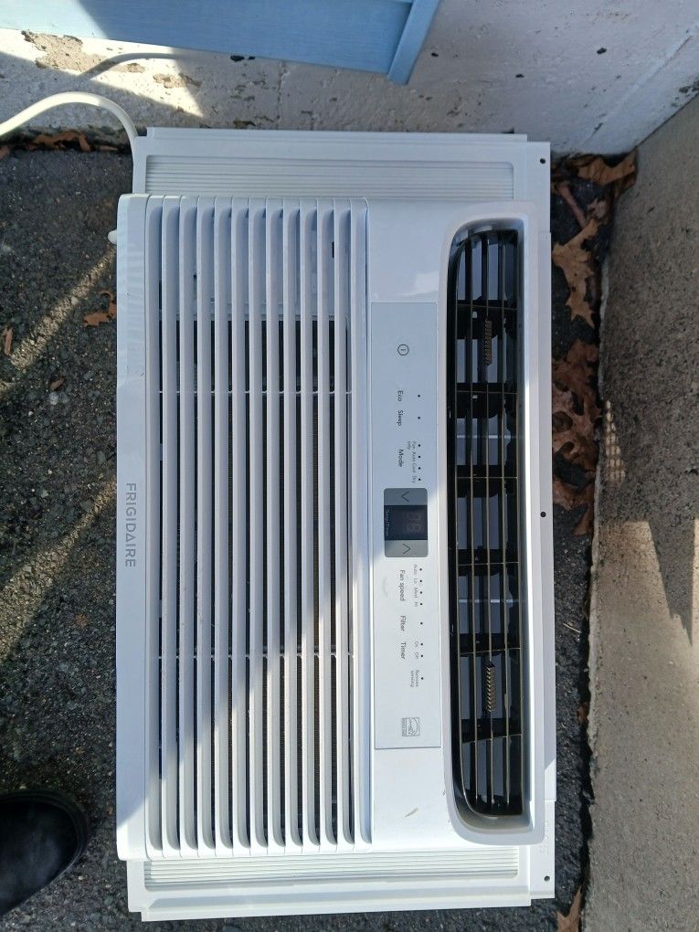 Two Air Conditioners A Frigidaire And GE 8000 BTUs