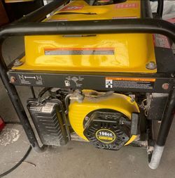 WOW Champion 4000 watt generator – 3500 running Watts – works great
