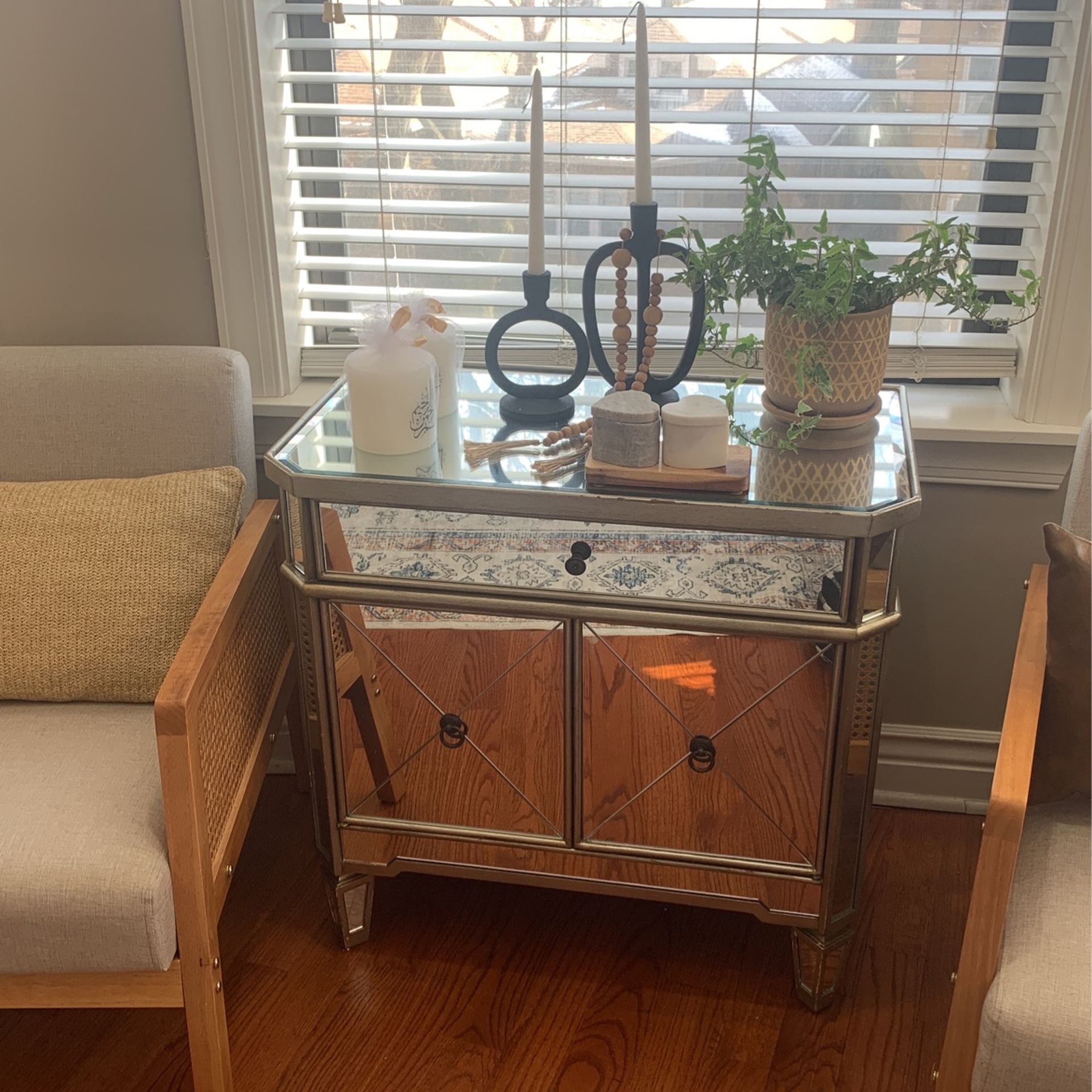 Mirrored Console Table