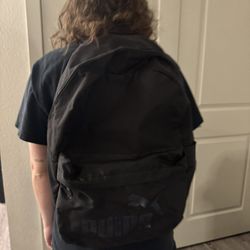 Black Puma Backpack