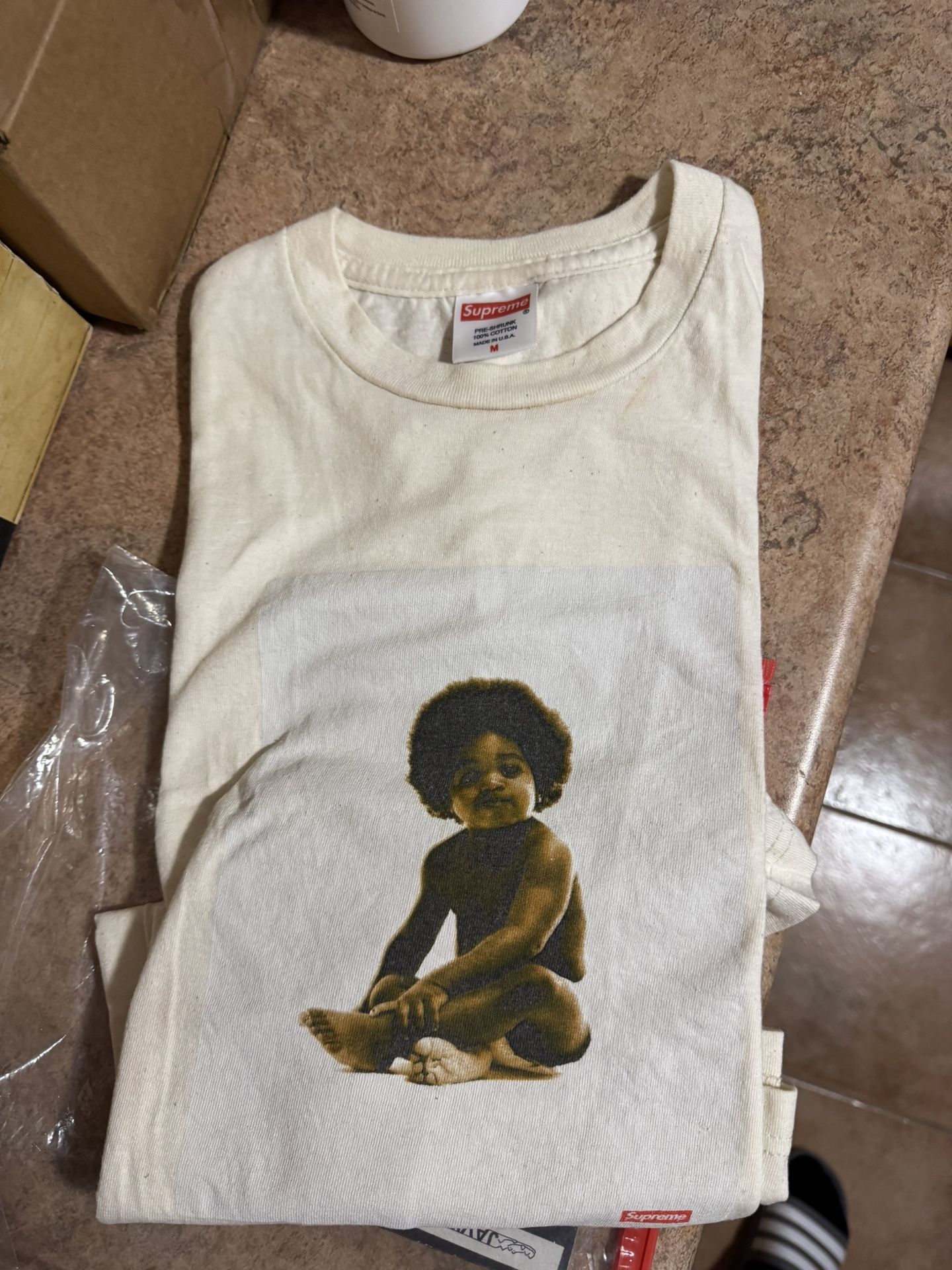 SUPREME 2011 READY TO DIE TSHIRT Sz MEDIUM