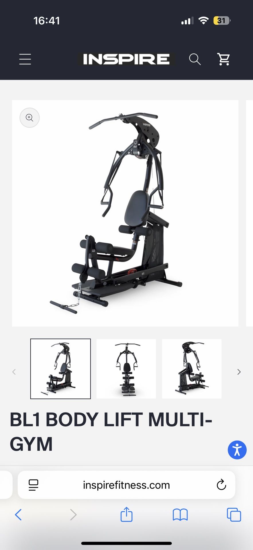 Inspire Fitness BL1 Body Lift Home Gym
