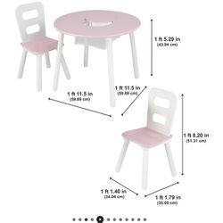Kid Kraft: Kids Table & Chairs 