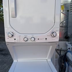 Stacked combo old school 24 inch washer and dryer
