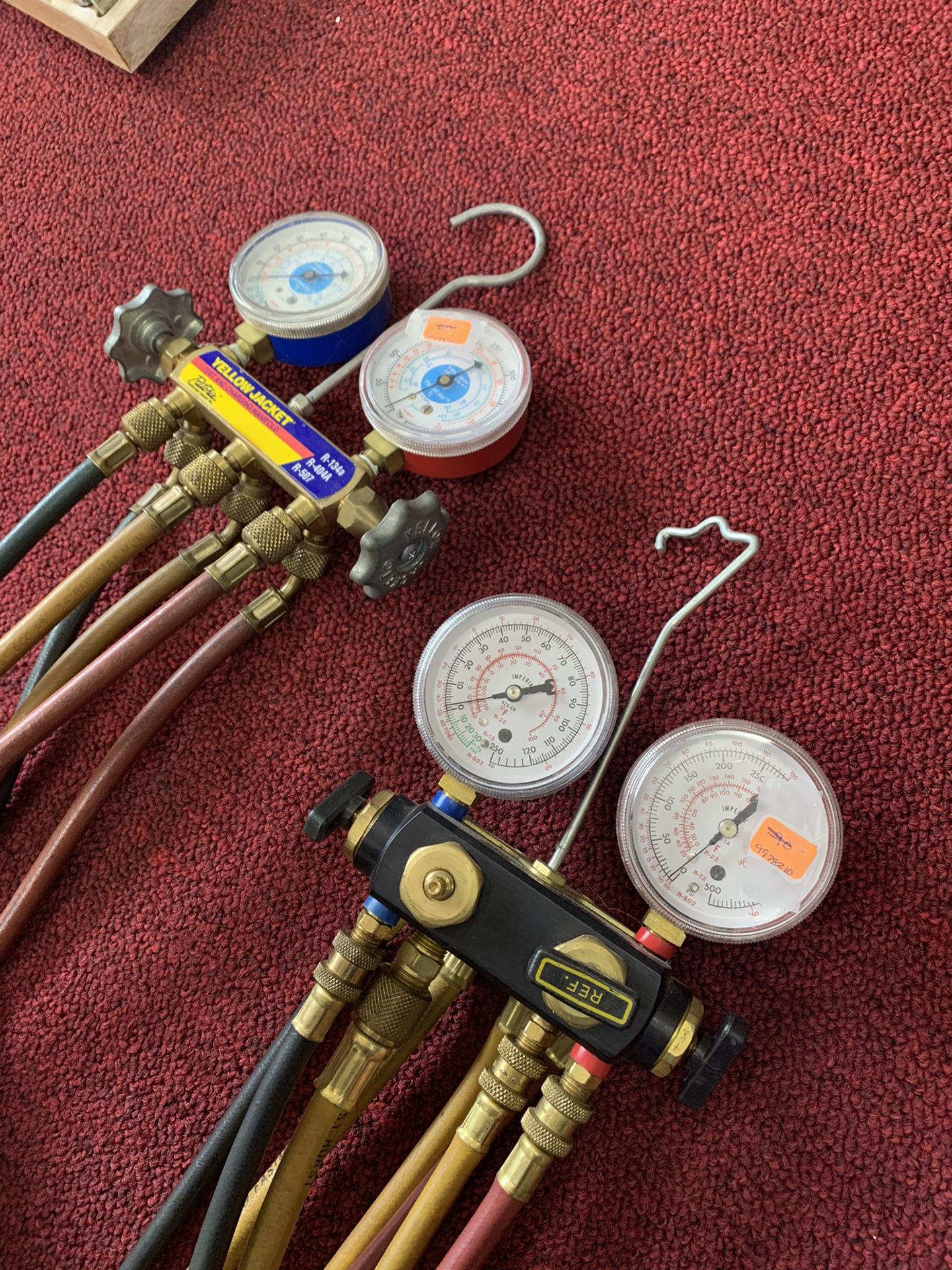 Yellow Jacket Refrigeration Gauges