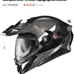 Scorpion EXO-AT960, Size of XL, Modular Adventure Motorcycle Helmet. It is Brand New