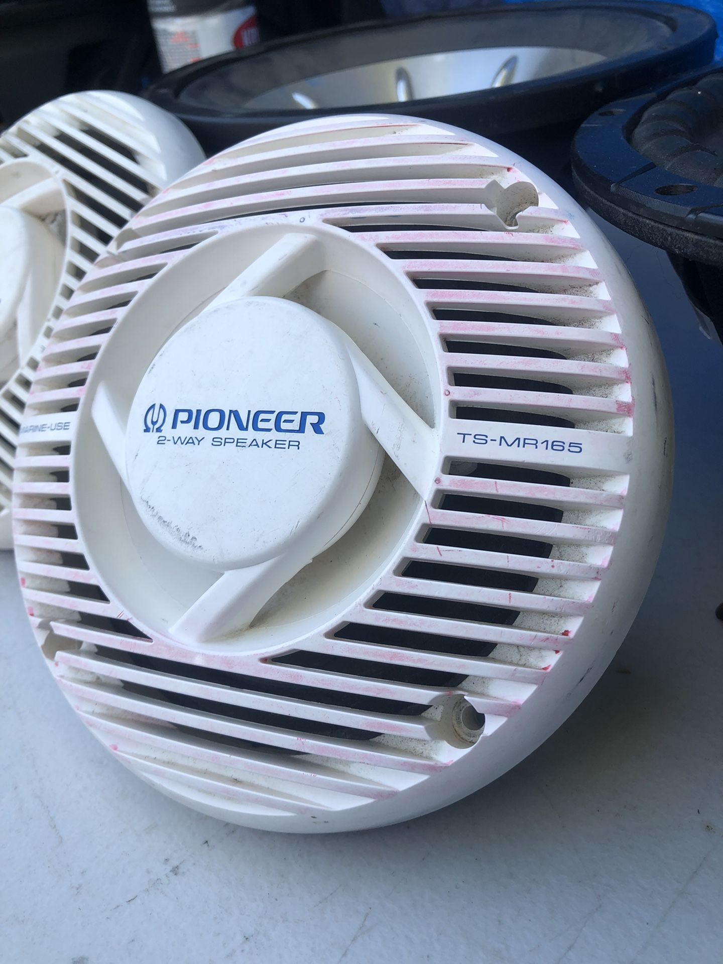 Used Pioneer TSMR165 Nautica Marineuse Speakers Good Working