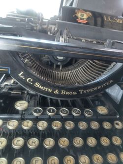 Old school typewriter