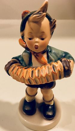 ‘Boy with Accordion’ Goebel Hummel Figurine