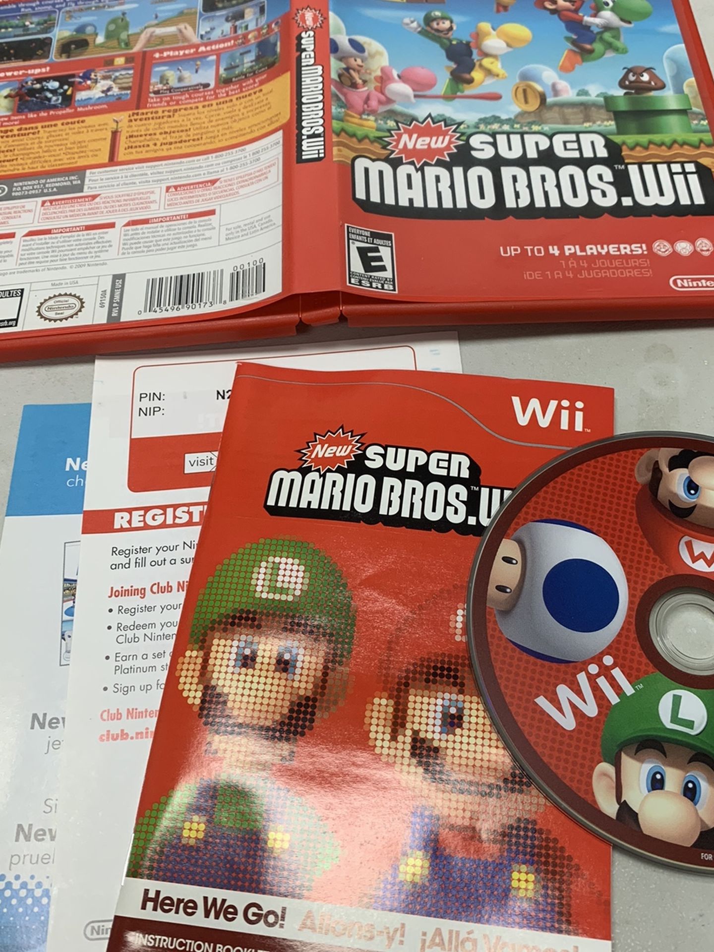 Super Mario Bros Nintendo Wii