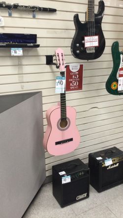 Pink Guitar