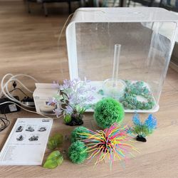 Oase BiOrb Flow 15 Aquarium with new Filter and Decor Set
