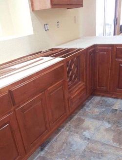 Kitchen cabinets
