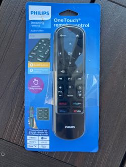 Philips OneTouch Streaming Remote – New Sealed – Universal TV Remote