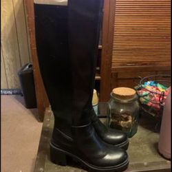 Black Boots  Size 6.5