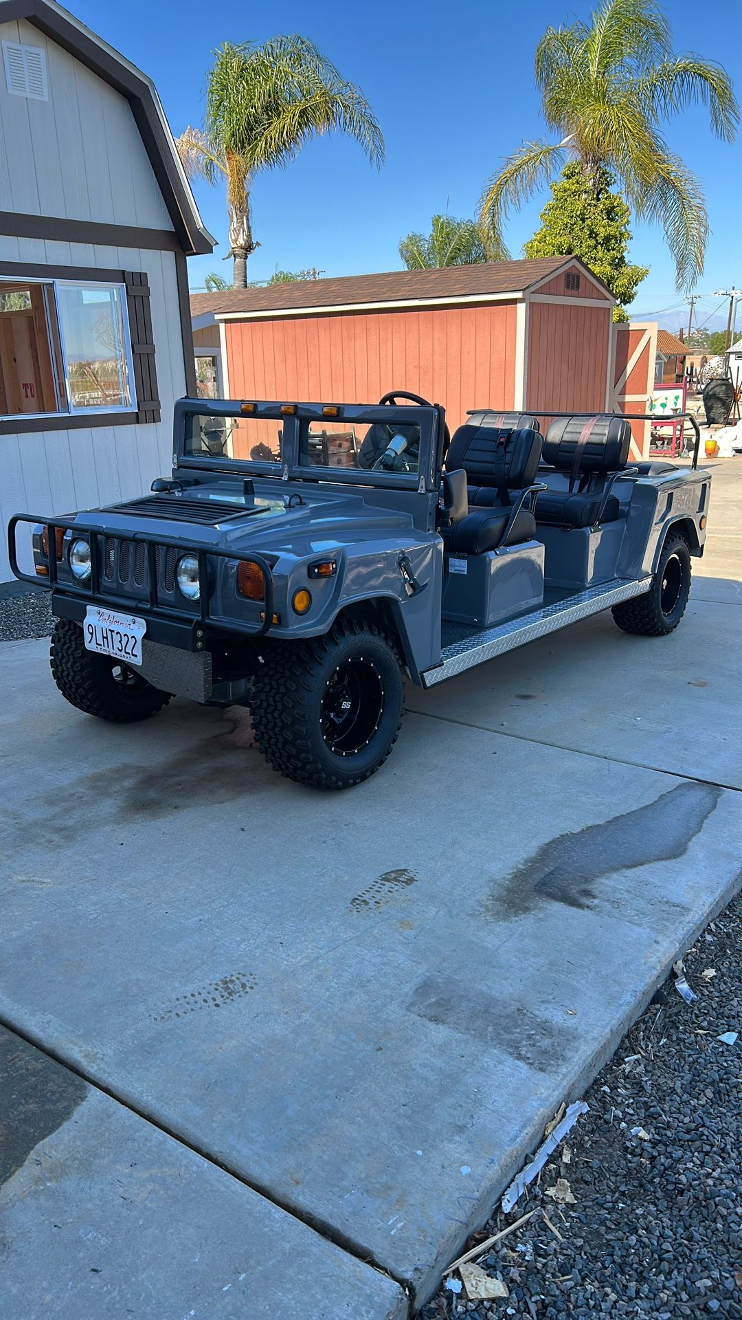 Mini Hummer Golf Cart