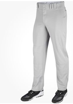 Champro Adult Triple Crown Open Bottom Baseball Pants Gray Small